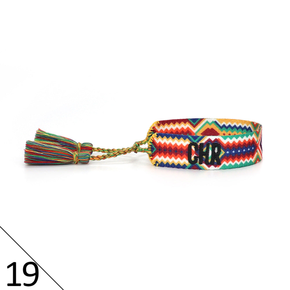 Hand Weaving Fashion Simple Wrist Strap Bracelets