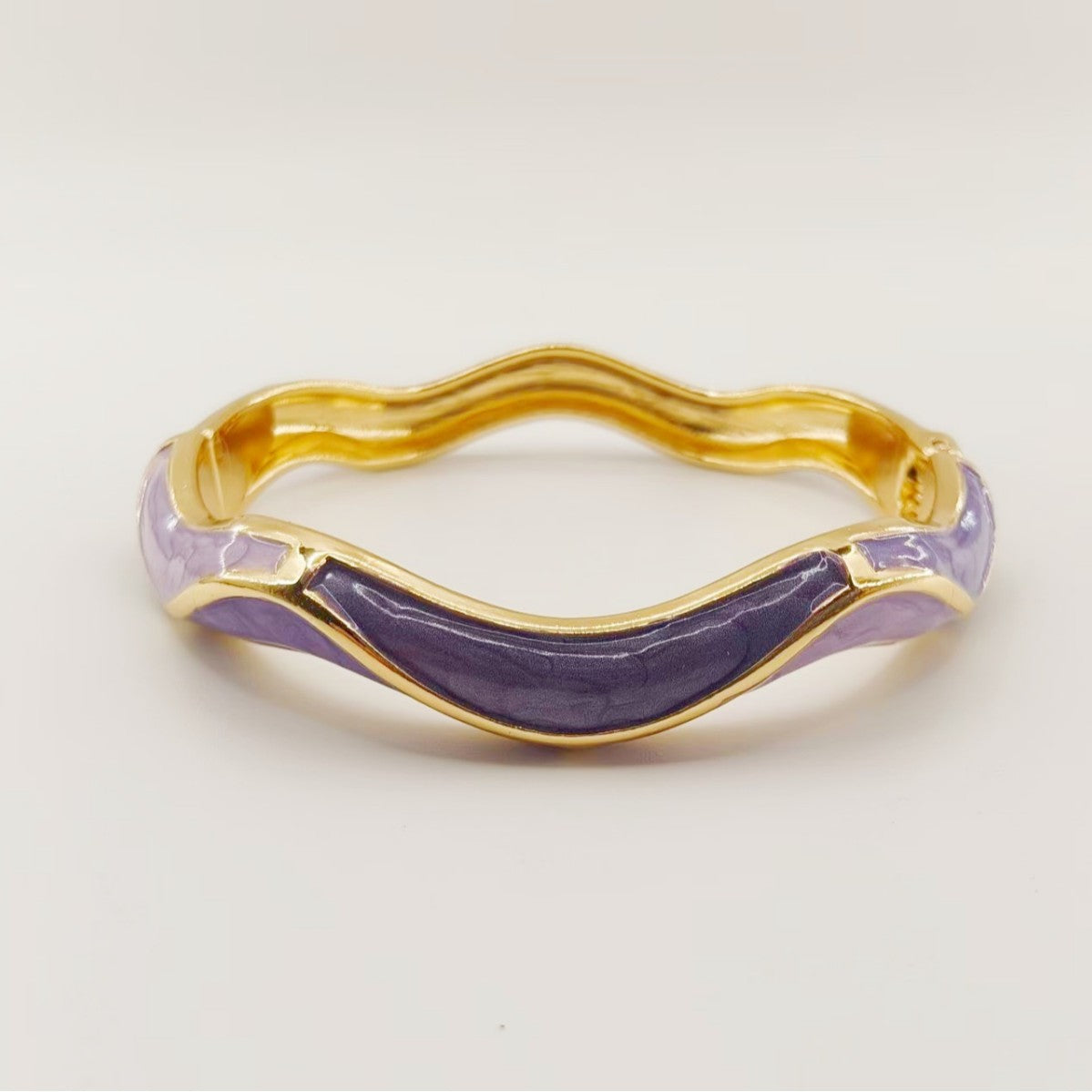 Oval Brushed Open Adjustable Fashionable Temperament Mild Luxury Retro Personalized Bracelet