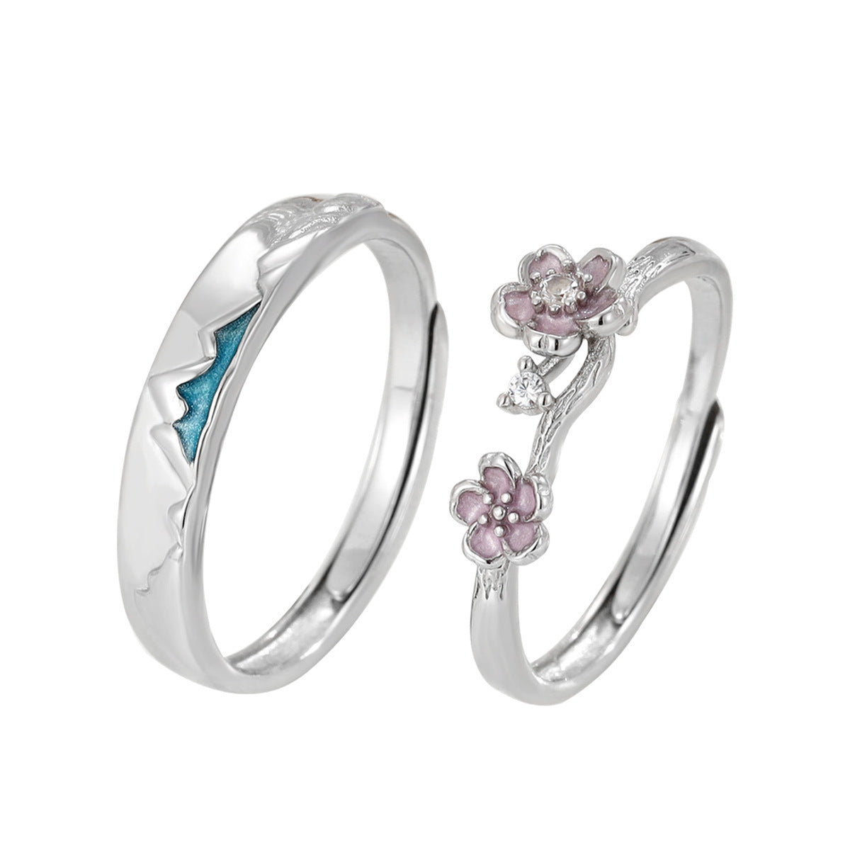 Women's & Men's & Sier Fuji Mountain Elegant Fashion Rings