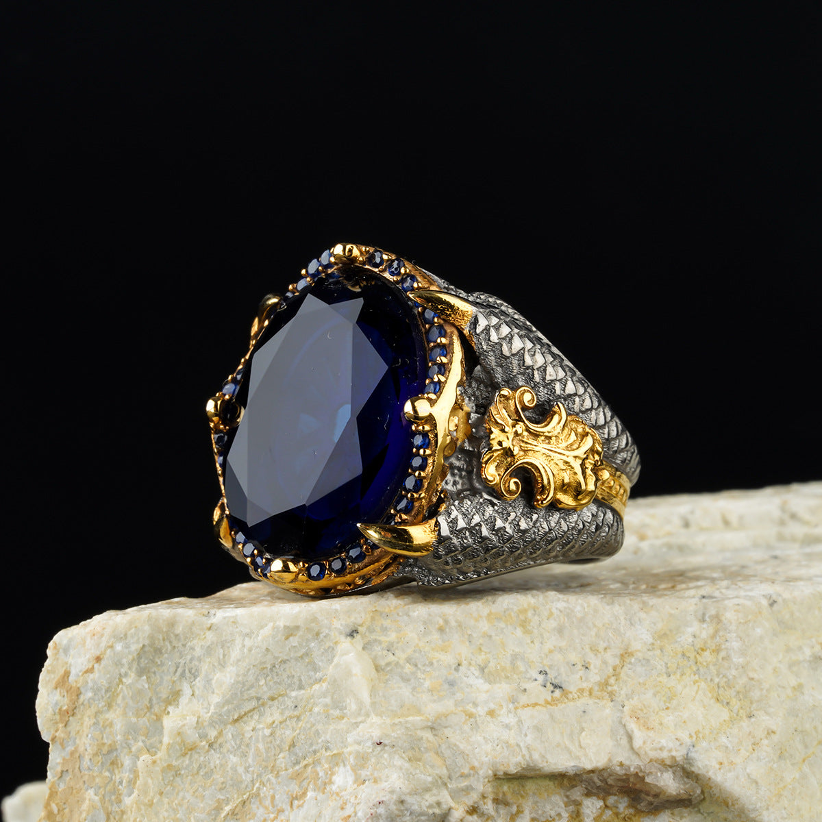 Men's Open Adjustable Copper Inlaid Fine Jewelry Rings – Nutricaodiaria