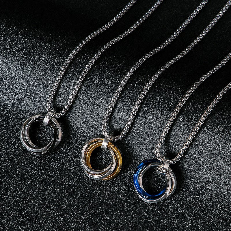 Men's Hip Hop Pendant Unique Sweater Chain Jewelry Necklaces