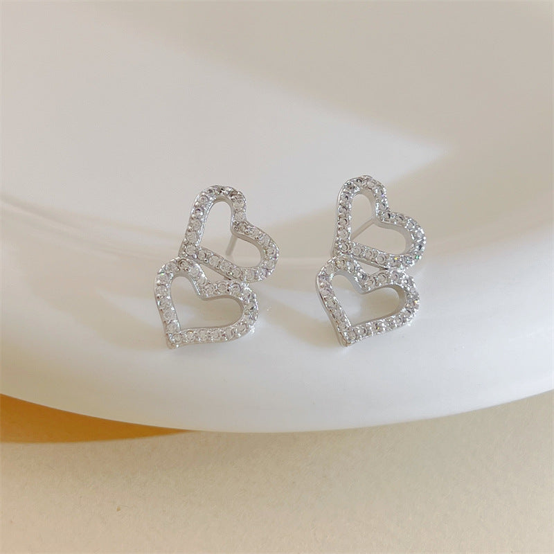 Trendy Niche Design Simple Cold Style High-grade Earrings