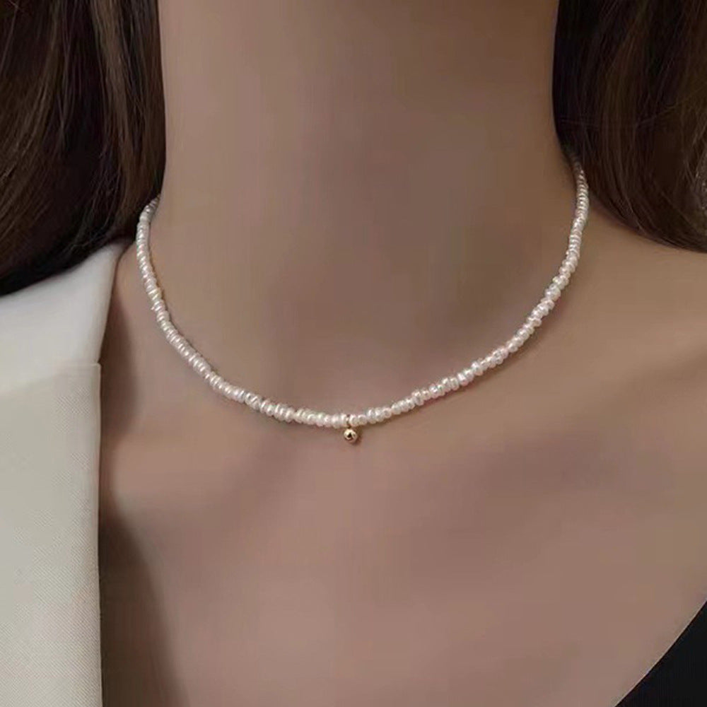 Women's Short Pearl Simple Fashion Graceful Mori Necklaces