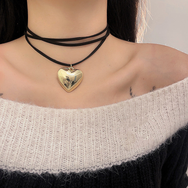 Sweet Cool Love Neckband Clavicle Chain Necklaces