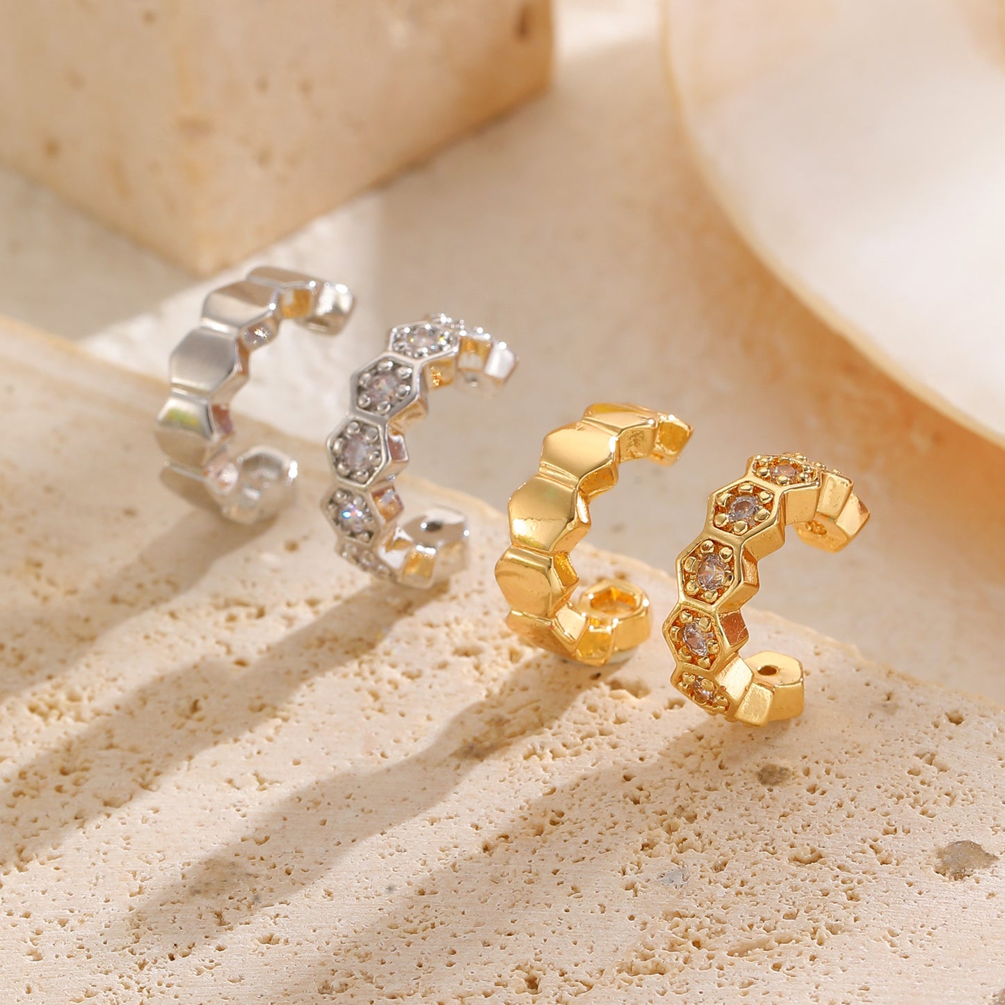 Women's Geometric Clips High-grade Cold Style Retro Ear Clip