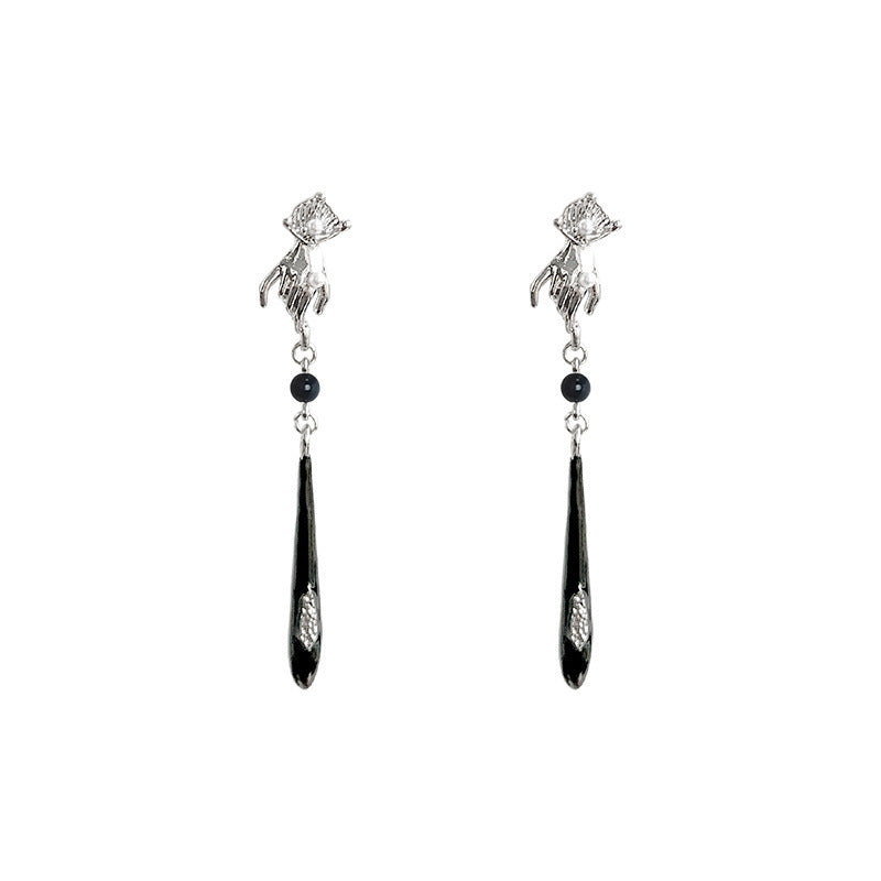 Chinese Style Cold Pearl Ancient Female Retro Affordable Ear Clip