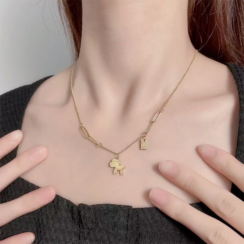 Women's Immediately Rich Ear Sweater Chain High-grade Jewelry Set