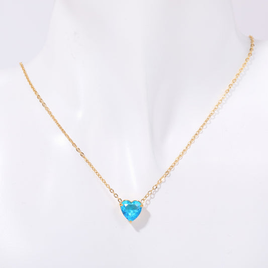 Diamond Love Twee Constellations Titanium Steel Material Does Necklace