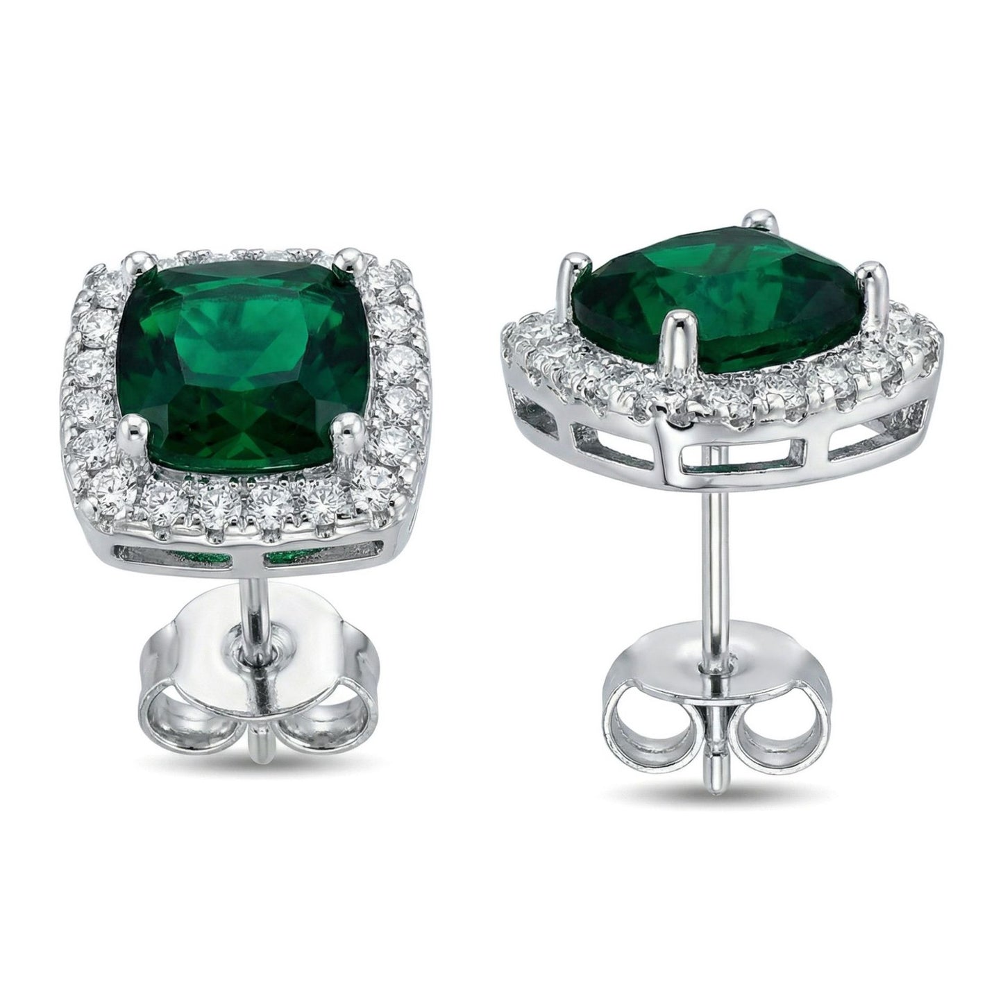 Women's & Men's Material Finely Inlaid Niche High Sense Basic Stud Earrings