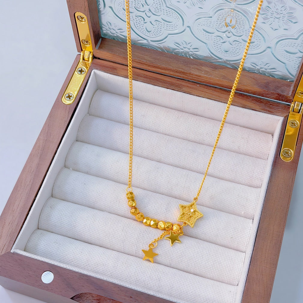 Ginkgo Leaf Variety Retro Affordable Luxury Fashion Design Necklace