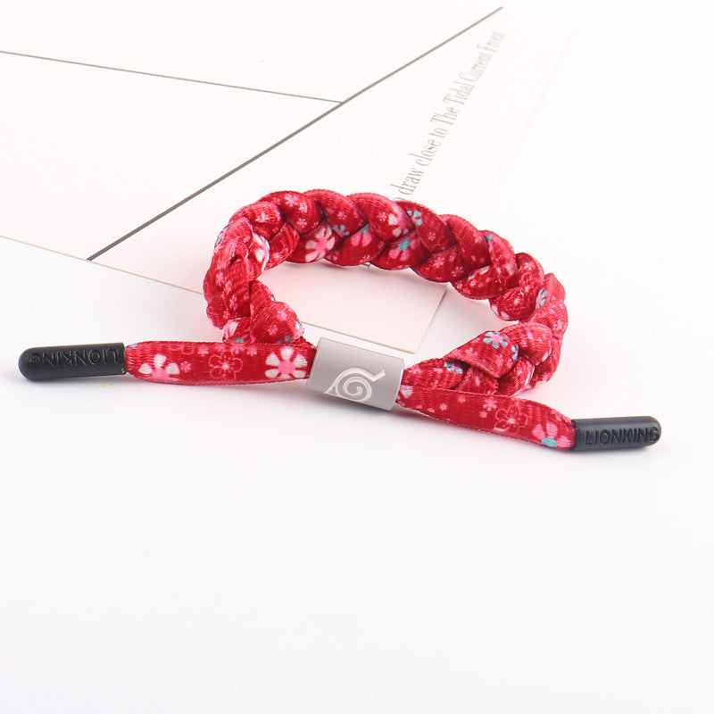 Fashion Trend Woven Shoelace Couple Girlfriends Bracelets