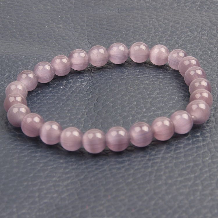 Men's Eye Round Beads Lucky Lady Fresh Simple Bracelet