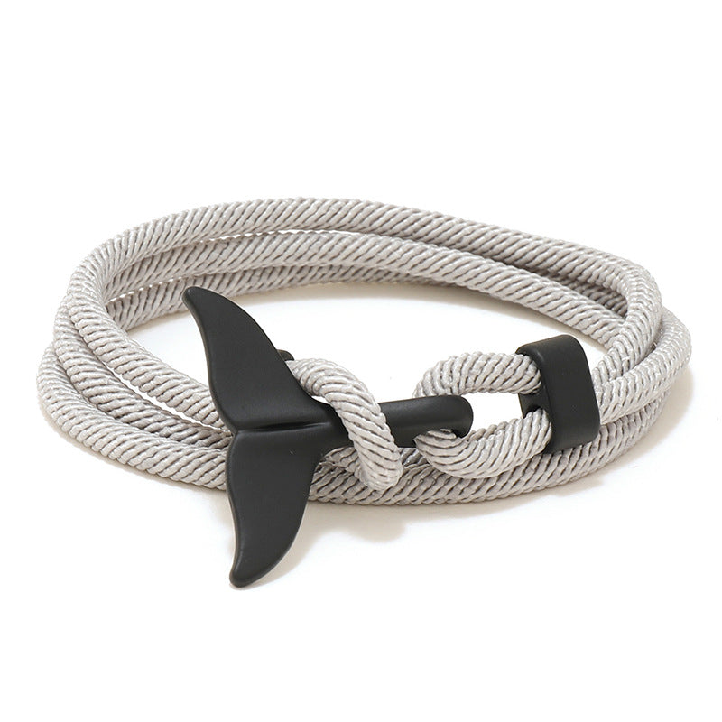 Style Whale Tail Personality Life Paar Armbänder