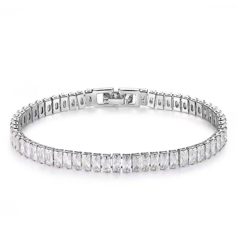 Women's & Men's Colorful Zircon Trendy Fashion Tennis Bracelet