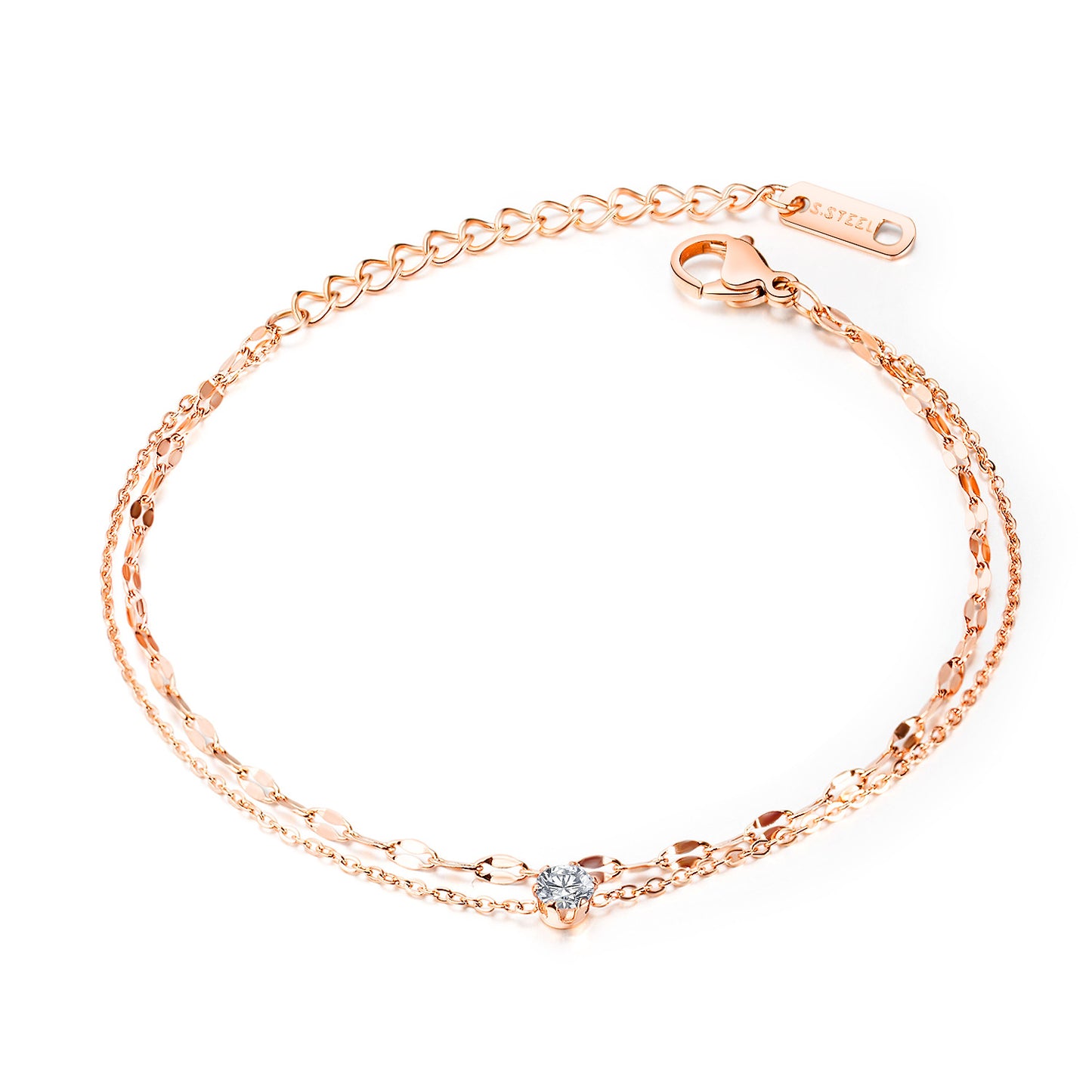 Women's Style Affordable Luxury Fashion Temperament Titanium Bracelets