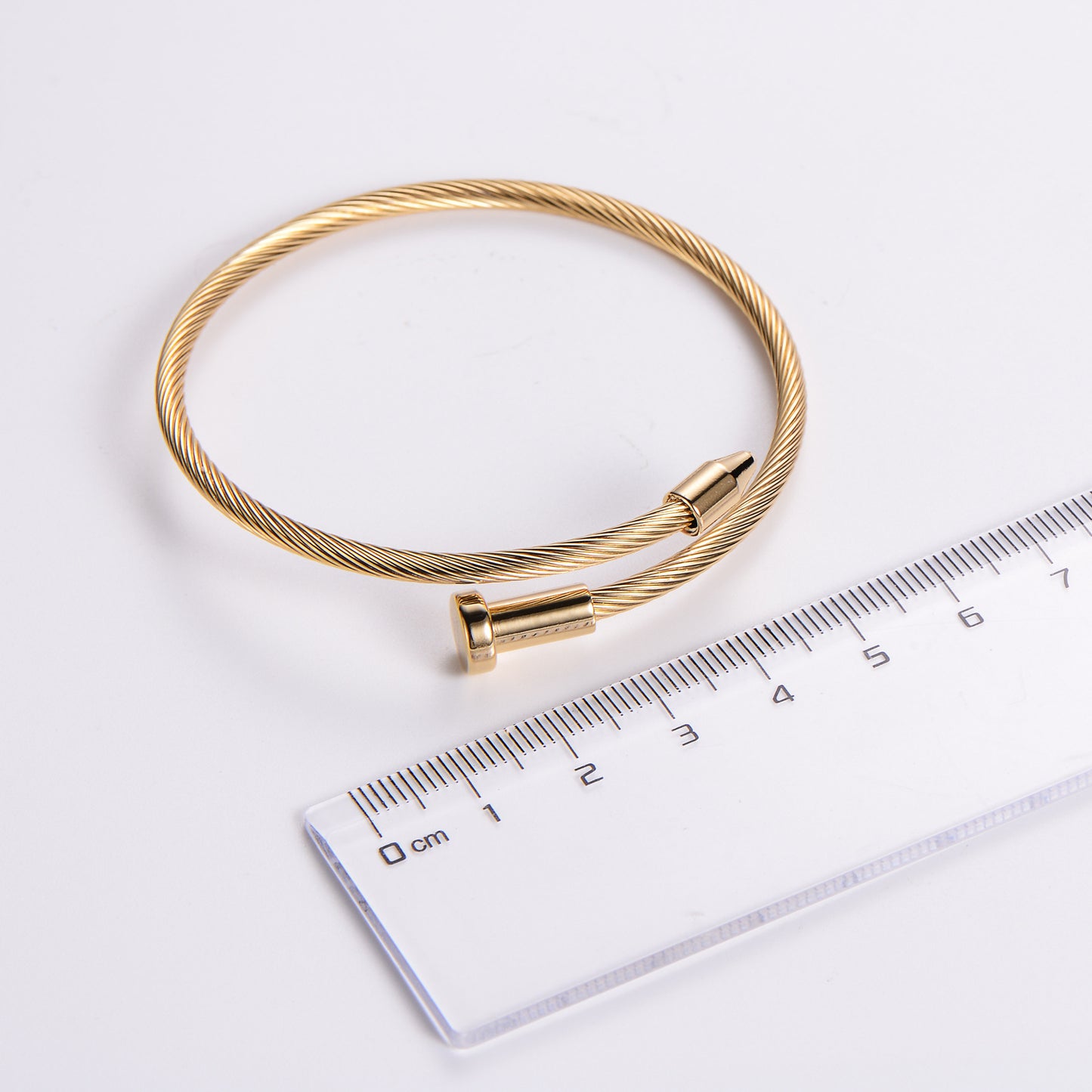 Stainless Steel Miami Cuba Clip Chain Flat Rope Bracelets