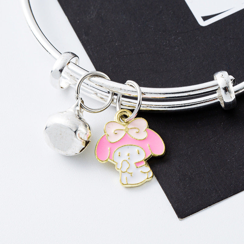 Cute Cartoon Jade Big Dog Melody Clow Hello Kitty Bracelet