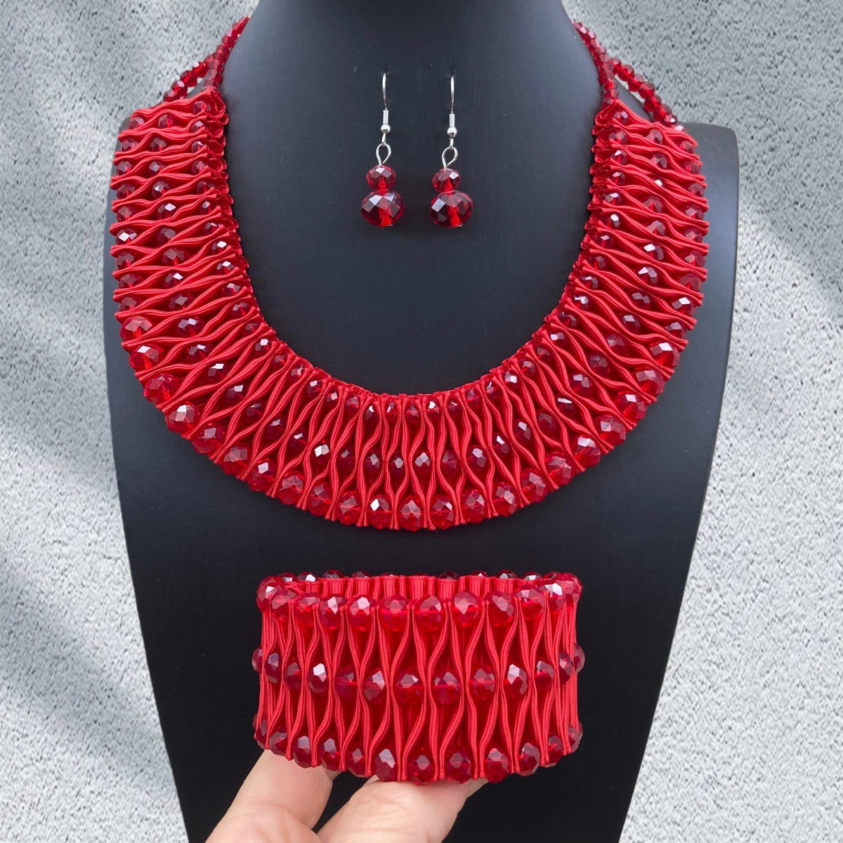 Durable Classic Stylish Woven Pleated Vintage Necklaces