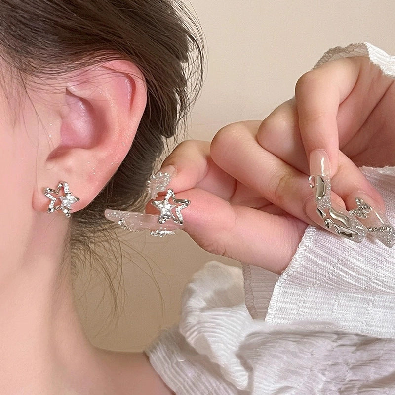 Luxury Long Fringe Simple Graceful Female Ear Clip