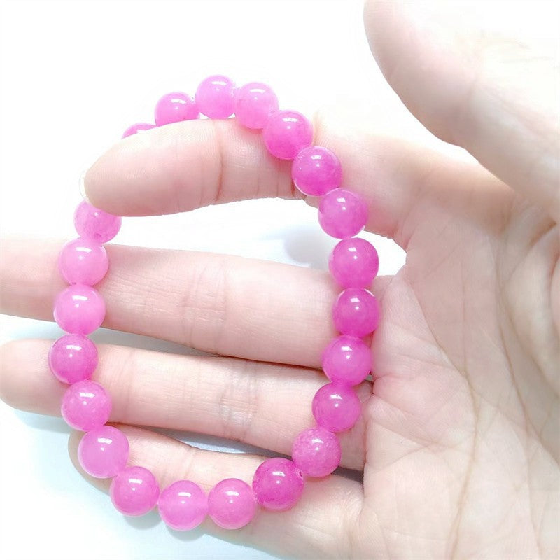 Live Broadcast Chalcedony Beaded Fashion Sweet Bracelets