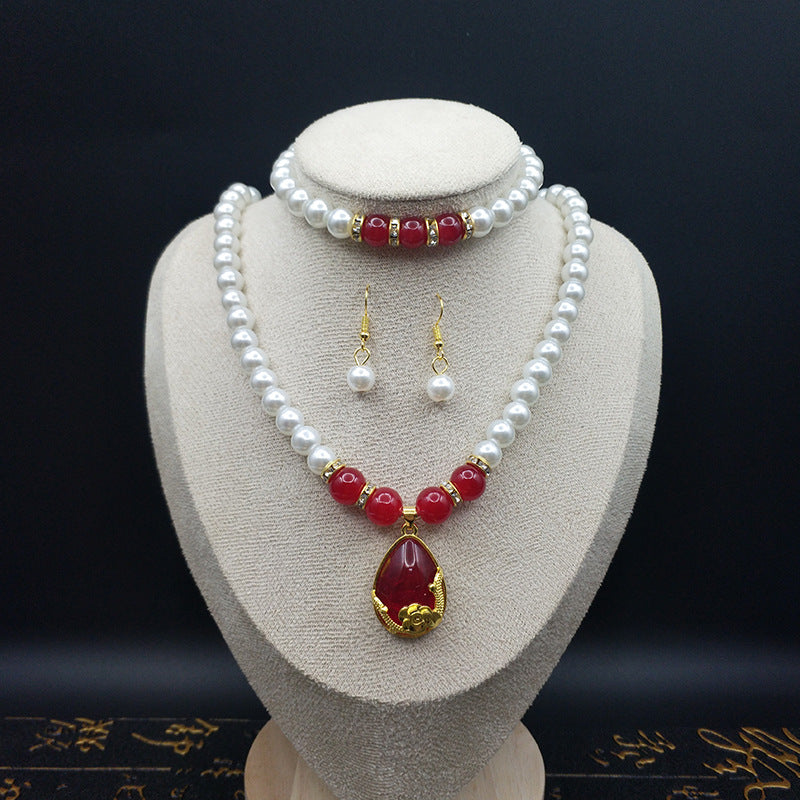 Mother Chain Mother's Day Gift For Friends Live Jewelry Set