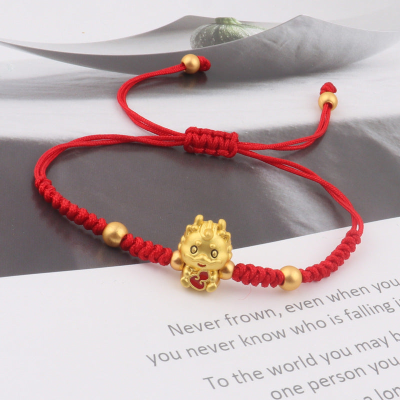 Bracelets de diffusion en direct Life Yuan Red Rope