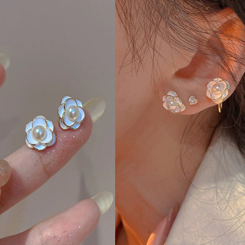 Women's Exquisite Bow Tassel Mosquito Coil Earless Light Luxury Minority Ear Clip