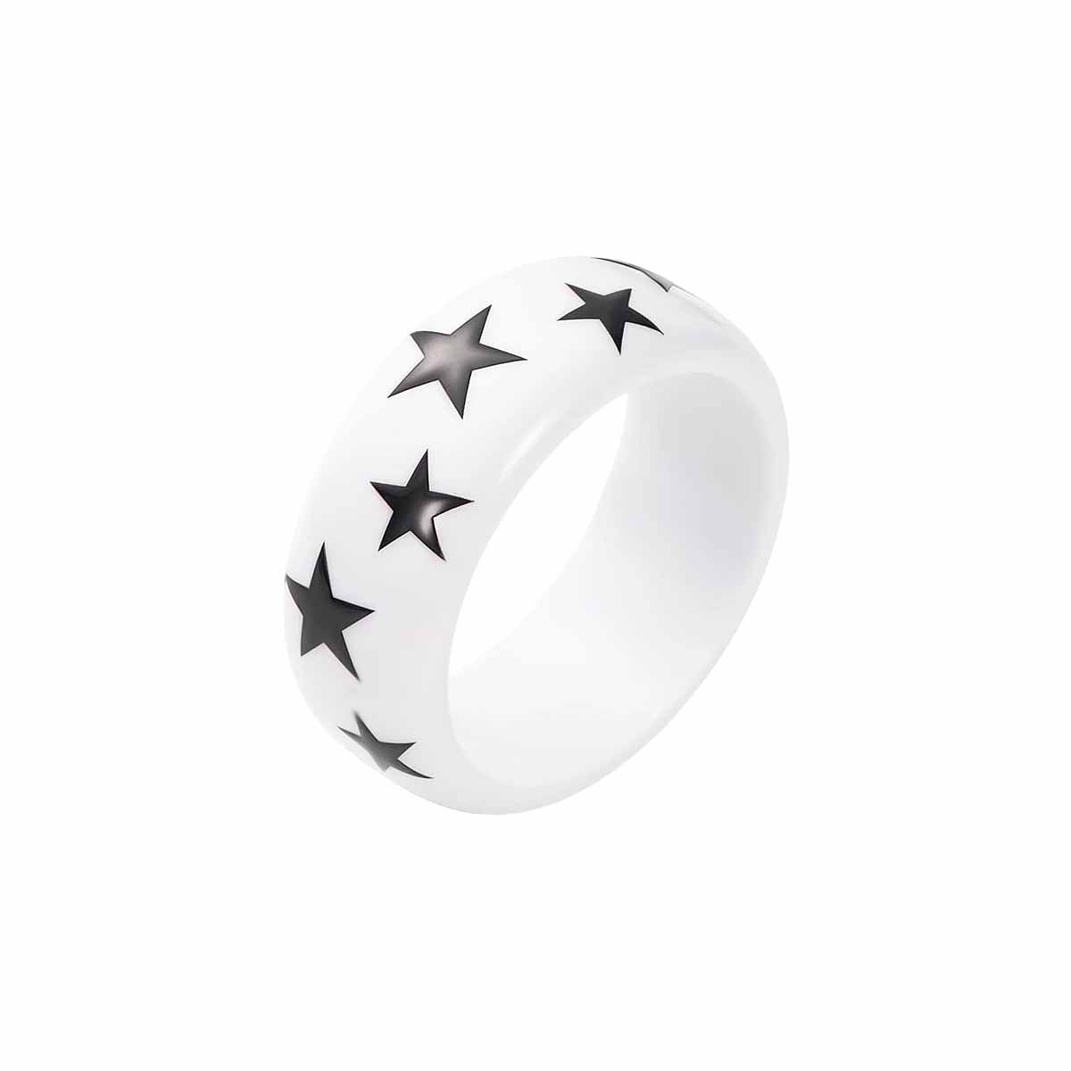 Women's Sweet Cool Style Five-pointed Star Resin Personality Bracelet