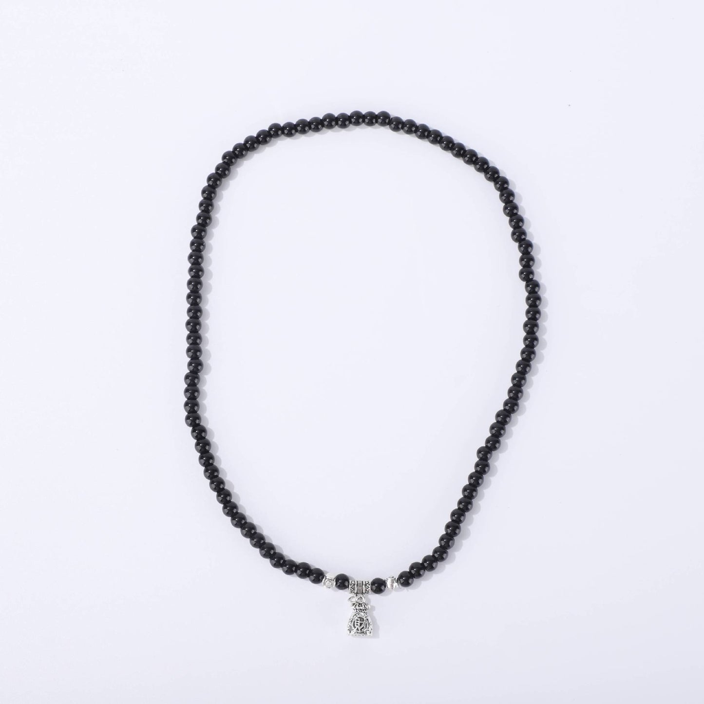 Chinese Style Map Stone Hip Hop Stylish And Simple Necklaces