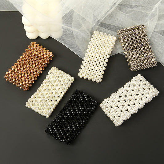Pearl Fashion Hand-woven Beads Bridal Imitation Bracelets