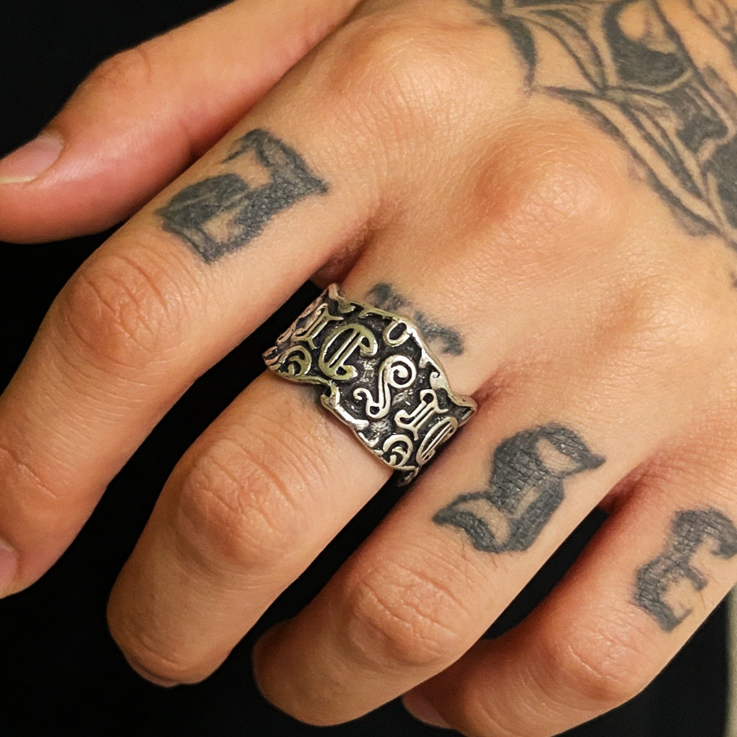 Men's & Women's Fashion Skull Dragon Retro Punk Single Rings