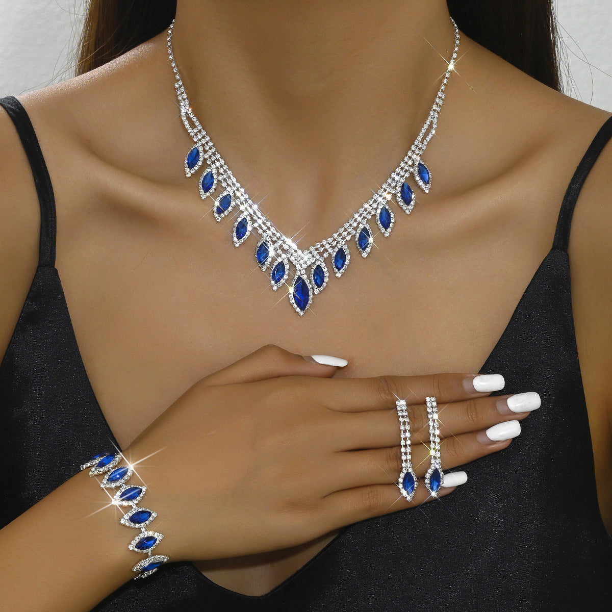 Glamorous Innovative Fashion Bridal Wedding Dress Jewelry Set