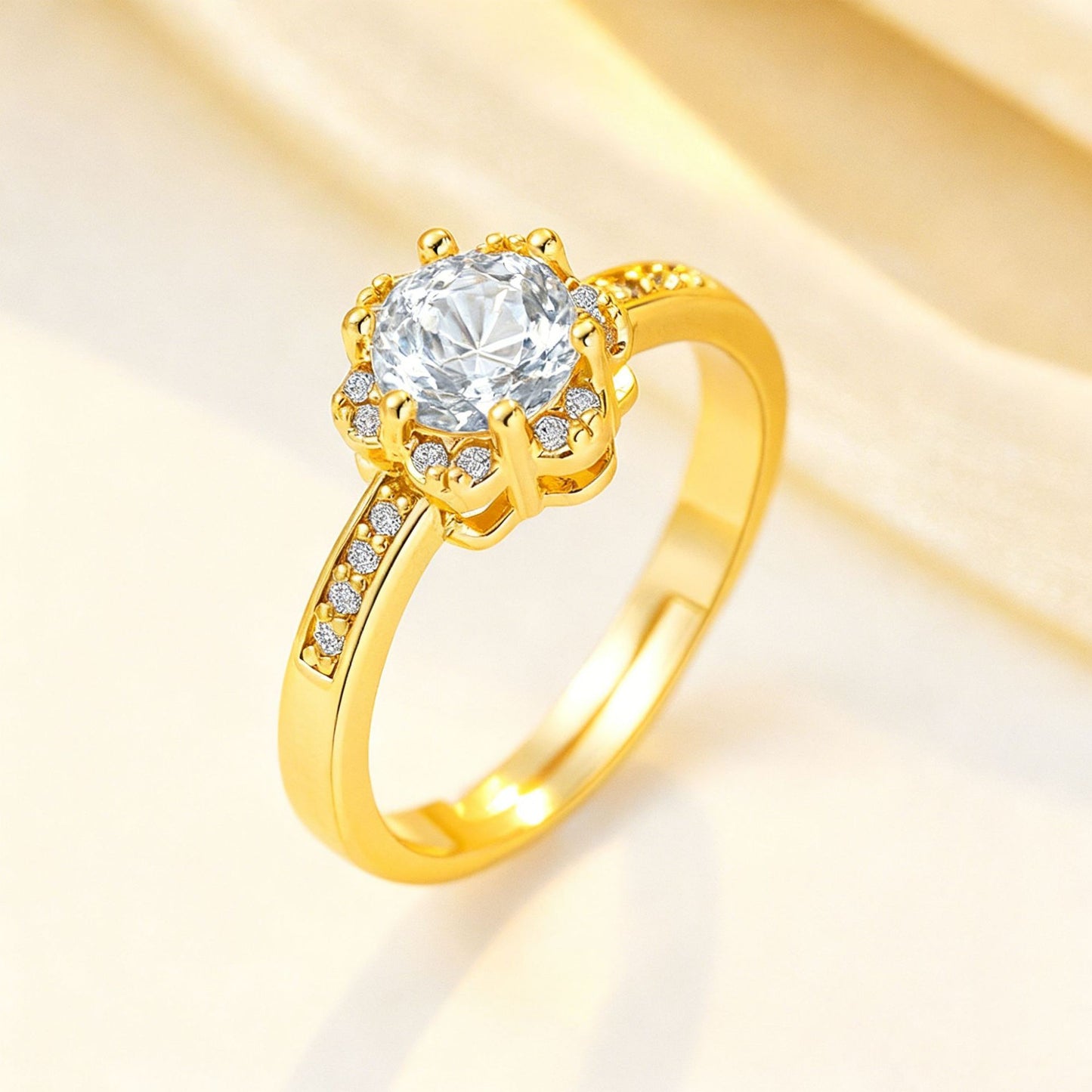 Light Luxury High Sense Opening Adjustable Rings