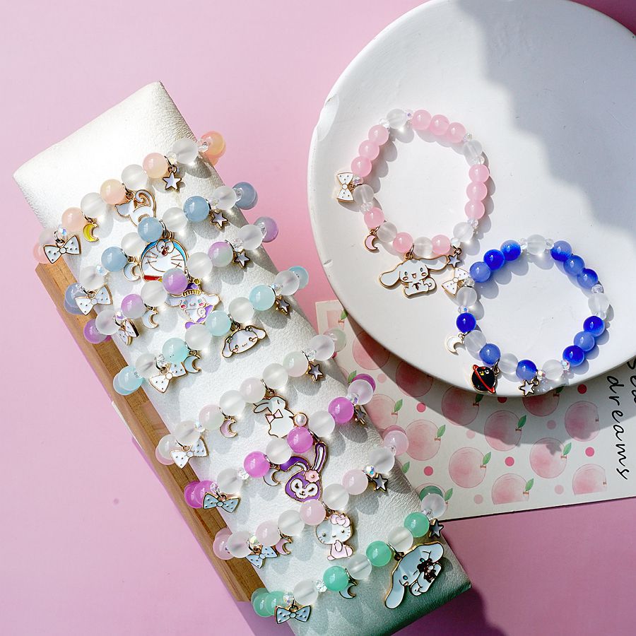 Korean Style Graceful And Cute Crystal Bracelets