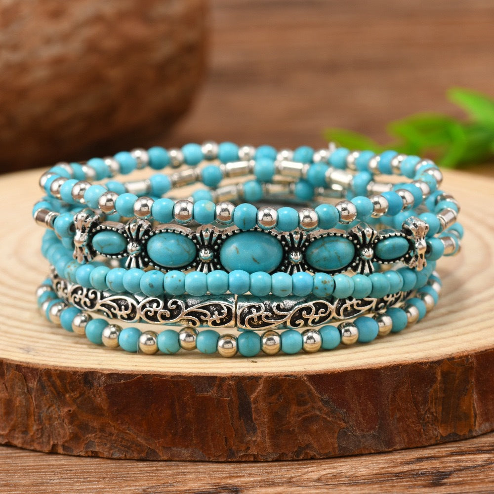 Natural Stone Crystal Personality Fashion Commuter Bracelets