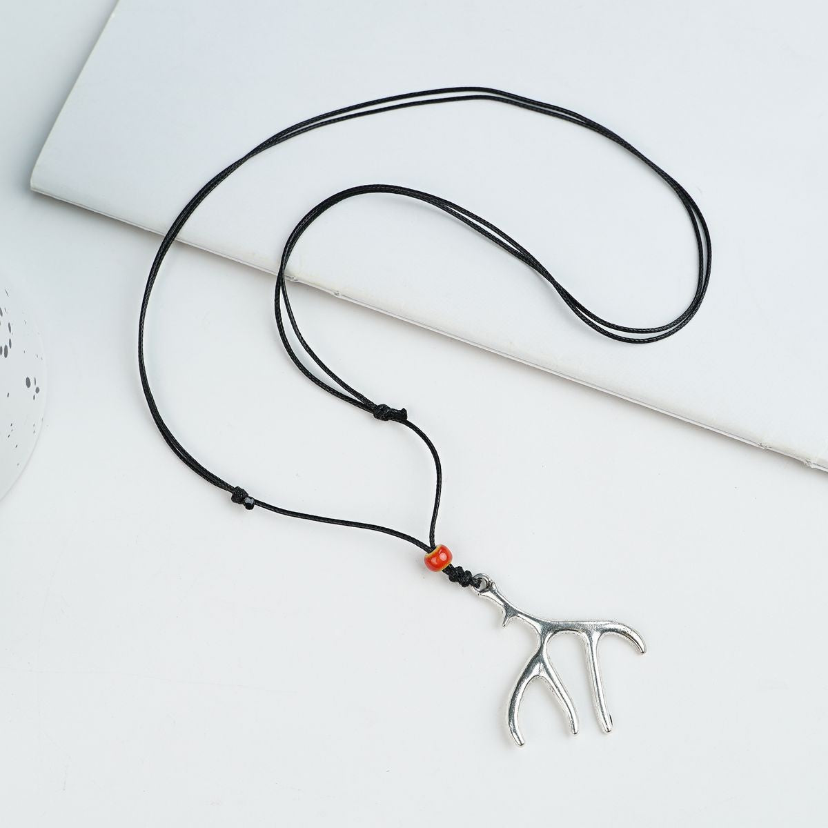 Peace Fu National Fashion Vintage Ceramic Female Longevity Necklaces