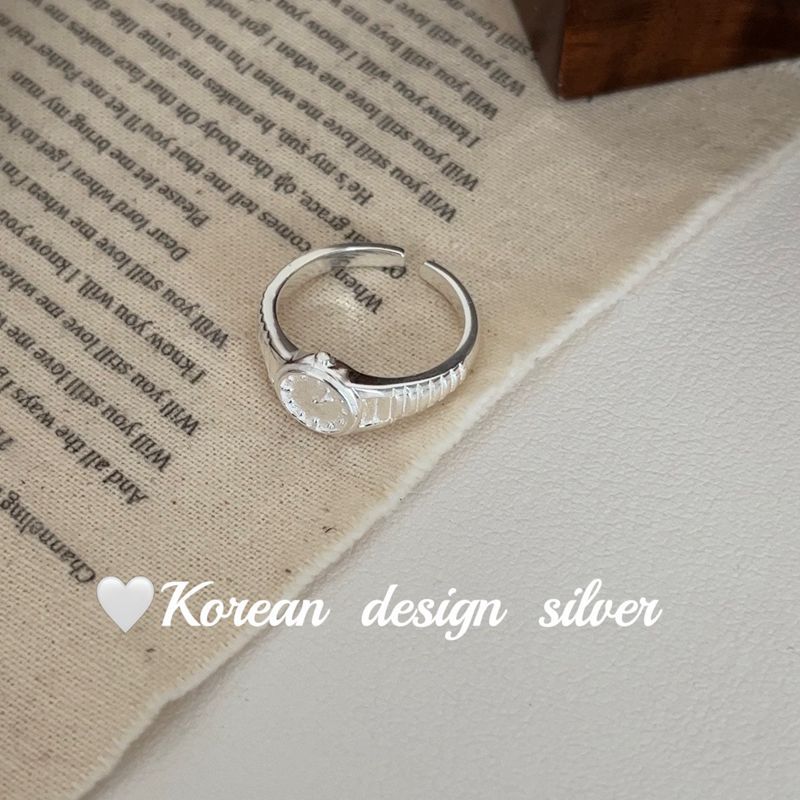 Uhrenstil-Design, koreanische Uhr, helle Ringe