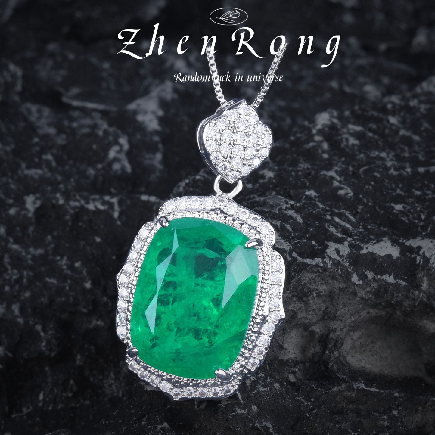 Luxury With Including Colored Gems An Pendants