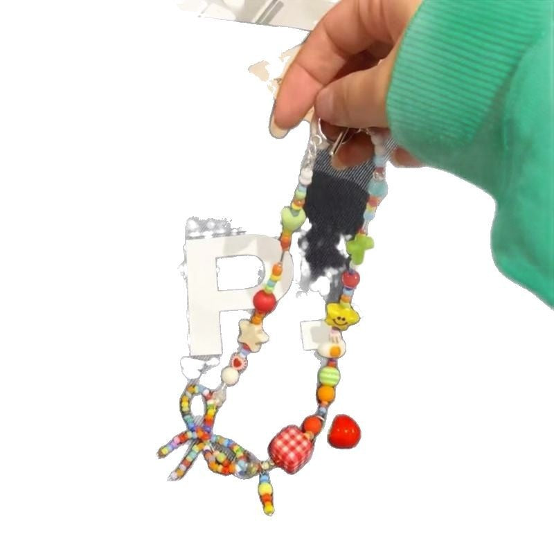 Paradise Dopamine Colored Beaded Light Luxury Summer Necklace