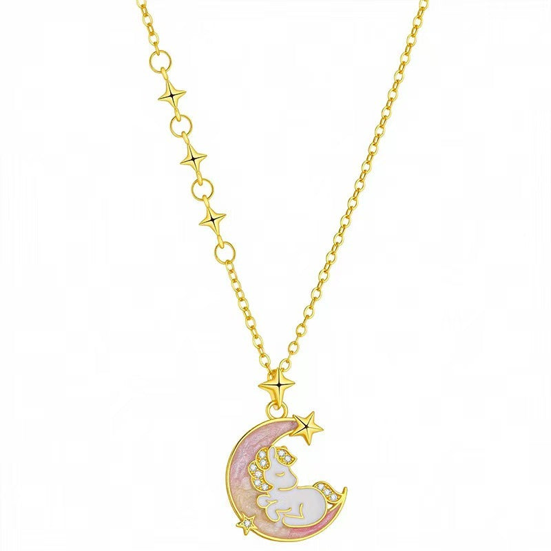 Fruit Bubble Moon Horse Oil Dripping High-grade Light Pendants