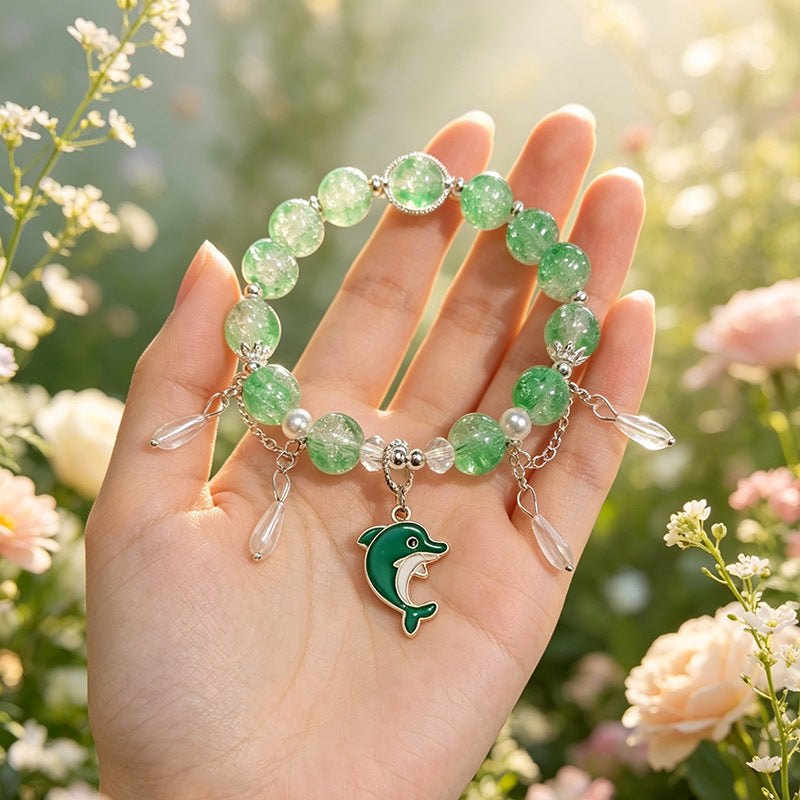 Dolphin Sweet Exquisite Glass Beaded Good-looking Bracelets