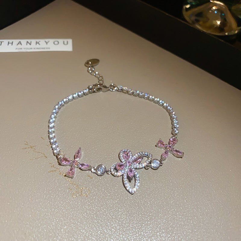 Round Pull-out Retro Minority Elegant Light Luxury Bracelets