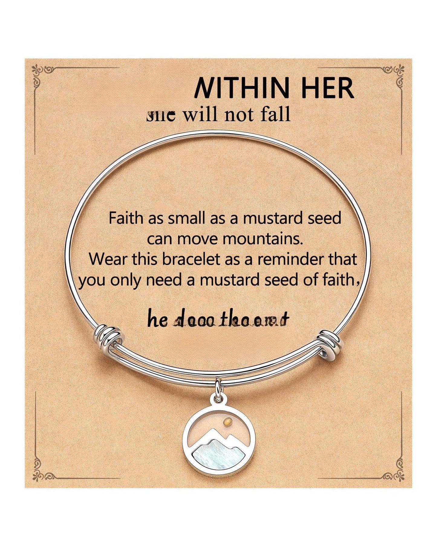 Women's & Men's Gold Vegetable Seed Stainless Steel Gold-plated Easter Gift Bracelet