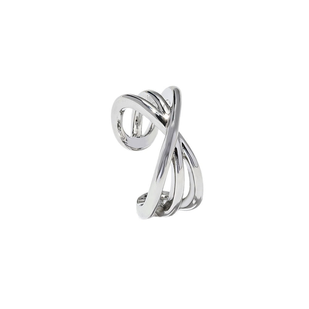 Fashion Retro Cross Lines Advanced Sense Simple Ear Clip