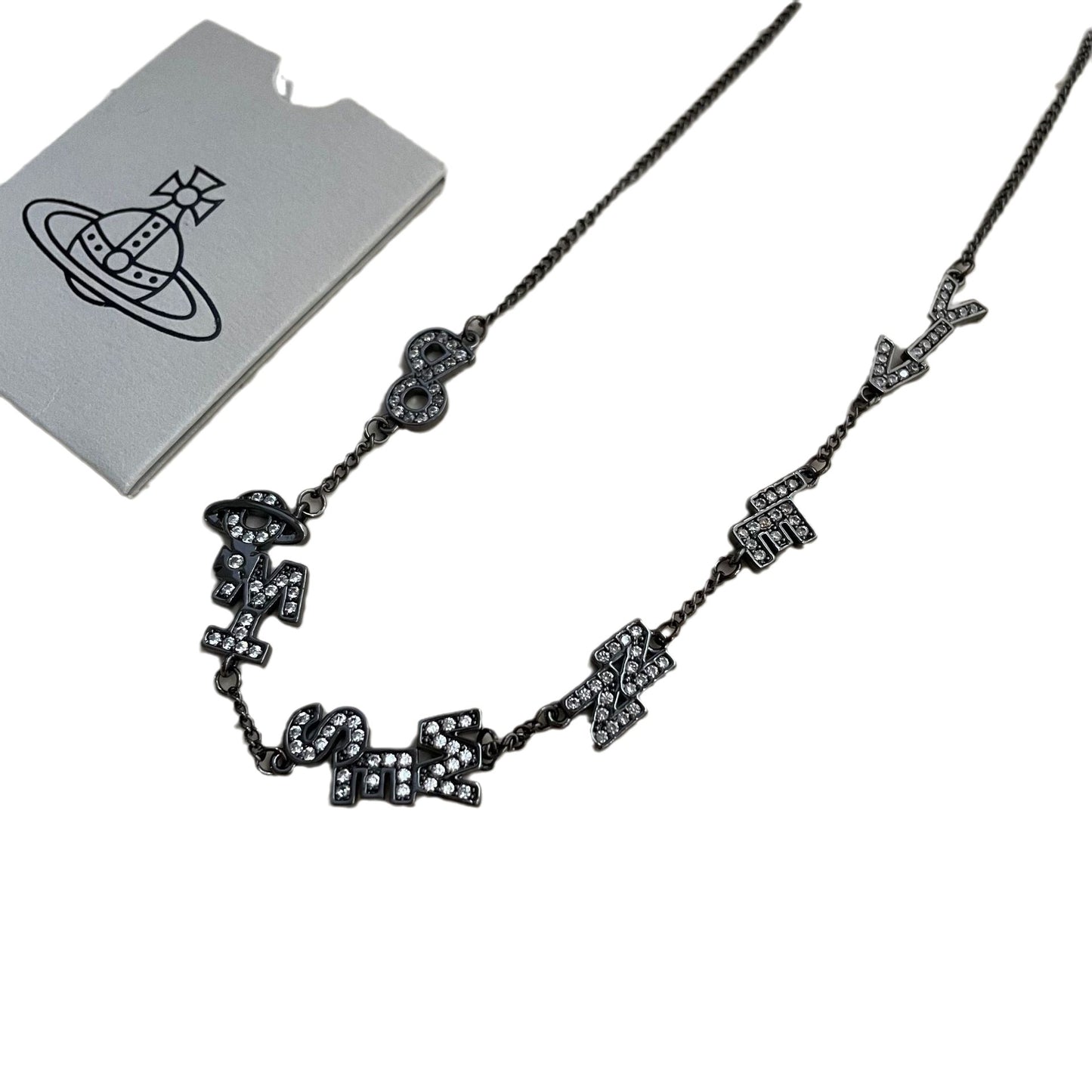 Chain Sweet Cool Letter Clavicle Korean Style High-grade Necklaces