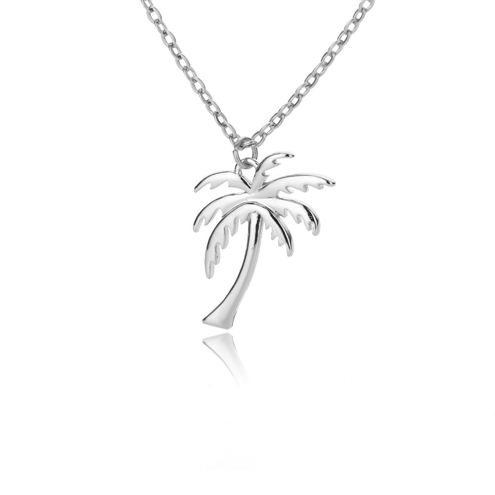 Small Conch Stainless Steel Shell Starfish Ocean Vacation Necklace
