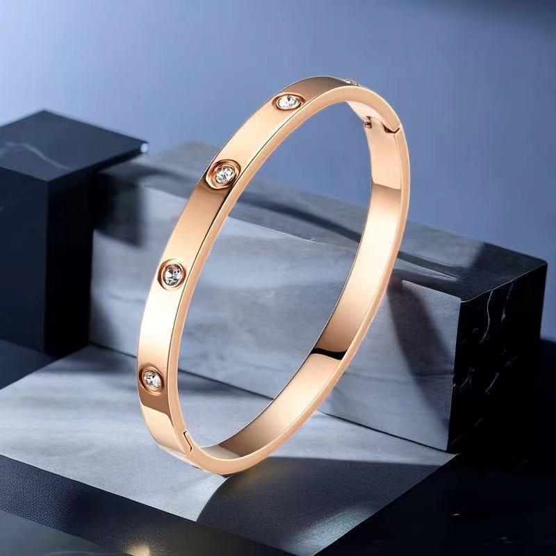 High Sense Niche Titanium Bamboo Does Bracelets