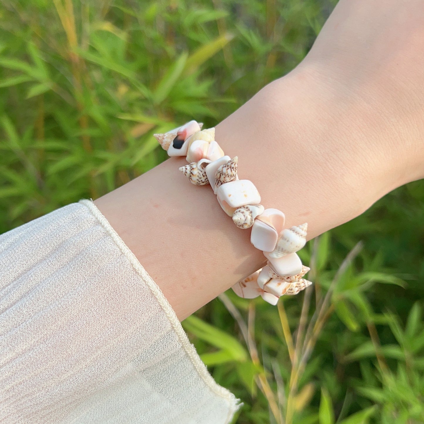 Conch Design Twin Fritillary Crafts National Bracelets