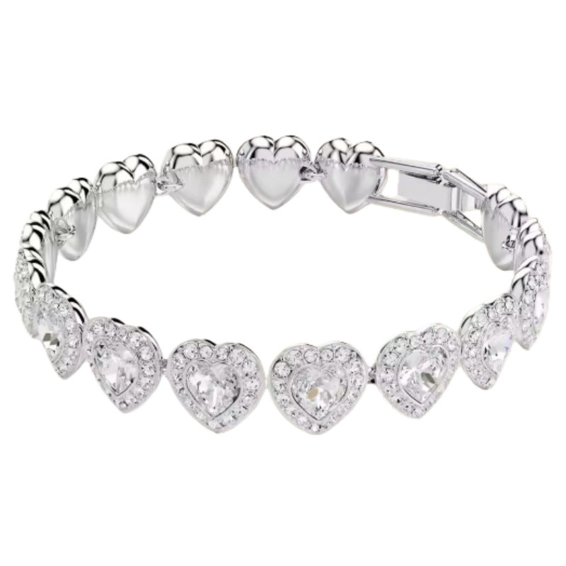 Women's Luxury High-grade Love Elements Three-piece Series Necklaces