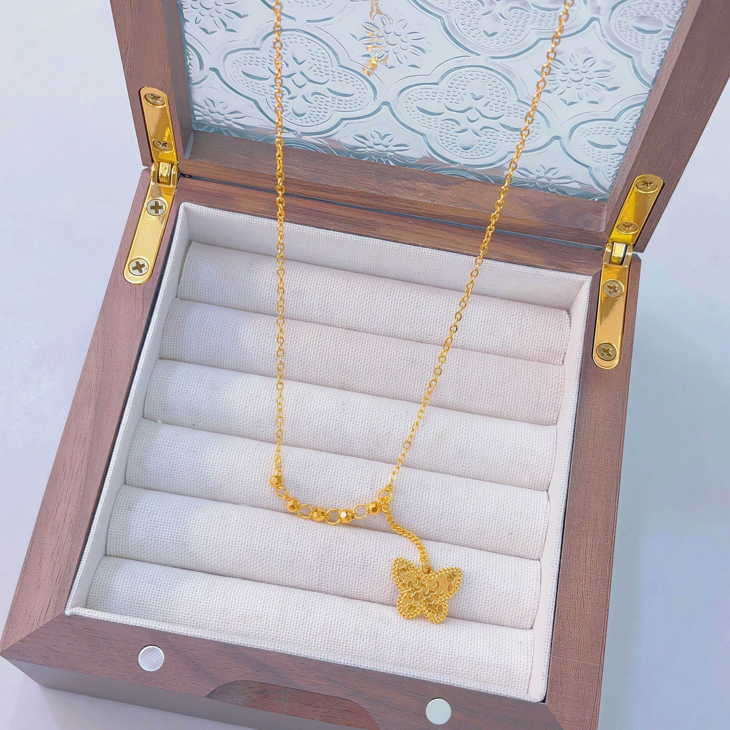 Ginkgo Leaf Variety Retro Affordable Luxury Fashion Design Necklace